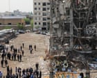 Source-feed image associated with Outcry after $1.15tn defense bill passes in the House – US politics live