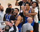 Source-feed image associated with NBA finals: Knicks beat Spurs in Game 5 to win first title in 53 years – follow live