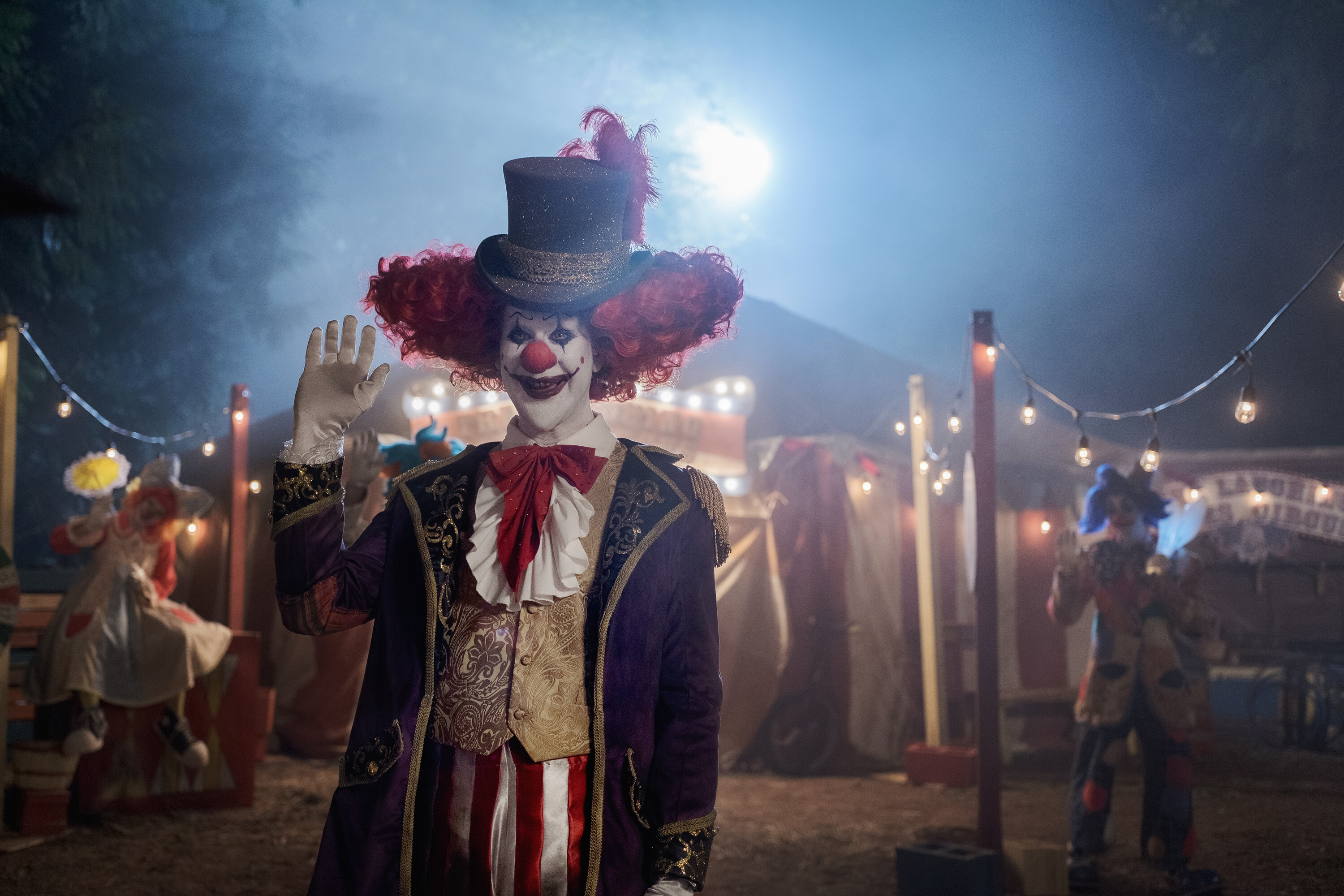 Image from linked report: Original R.L. Stine Horror Movie ‘Afraid of Clowns’ Set at Tubi (EXCLUSIVE)
