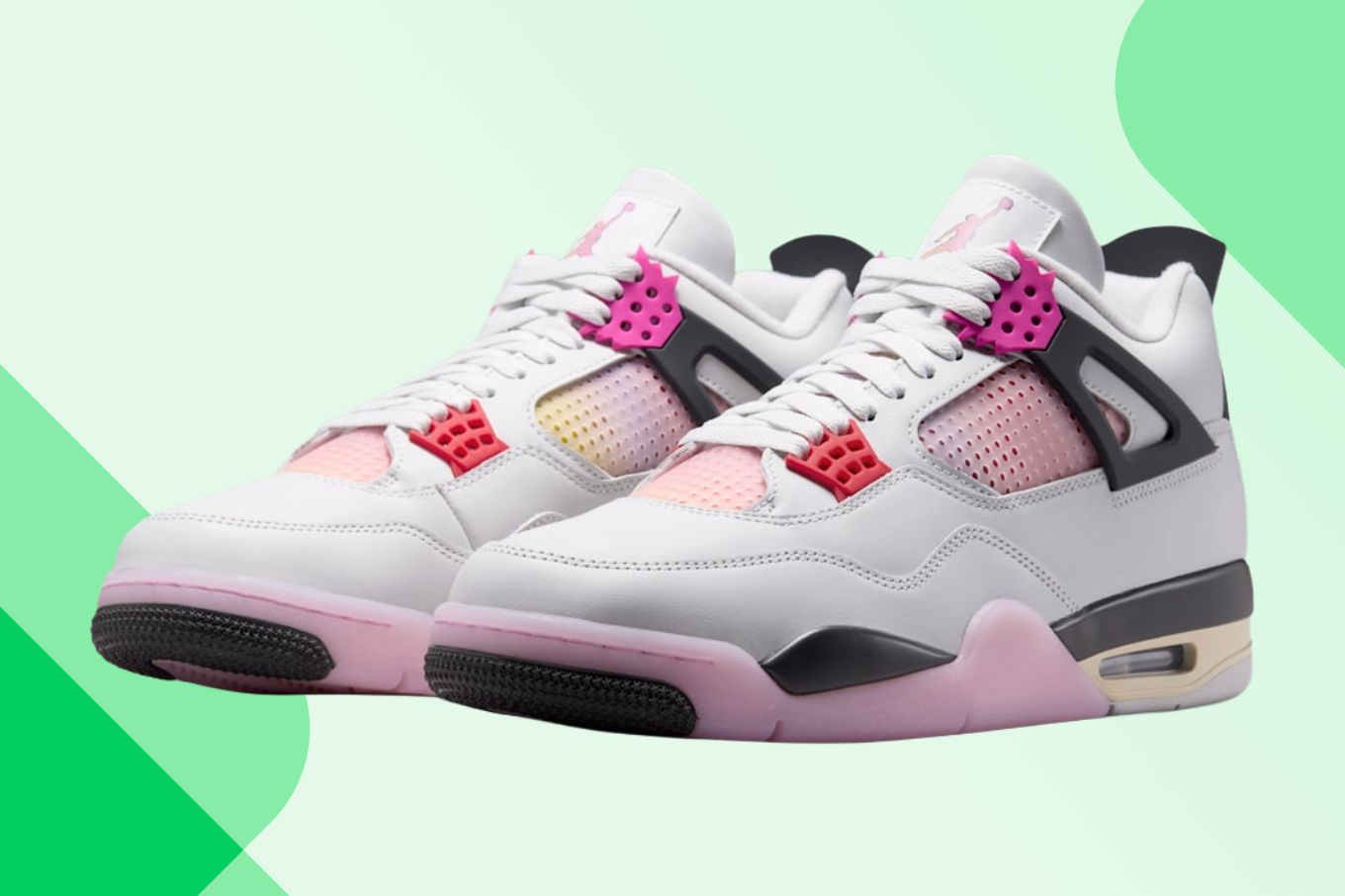 Source-feed image associated with Nike Releases New Air Jordan 4 Retro ‘Comic’ Sneakers: Here’s Where To Shop a Pair Online