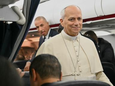 Image from linked report: White Sox receive letter from Pope Leo XIV on playoff opener
