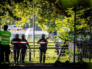 Source-feed image associated with Suspect arrested after shooting at rave in Switzerland that left 1 person dead