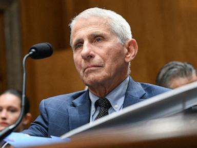 Source-feed image associated with Fauci invokes 5th Amendment during Senate testimony on COVID-19 response