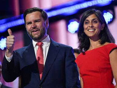 Source-feed image associated with Vice President JD Vance and second lady Usha Vance welcome 4th child