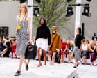 Source-feed image associated with ‘I love the boldness of modernism’: New York fashion week goes highbrow