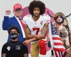 Source-feed image associated with Colin Kaepernick knelt 10 years ago. America responded with a clear warning to Black people | Howard Bryant