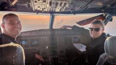 Source-feed image associated with Australian aviation crew carries out daring midwinter Antarctica rescue