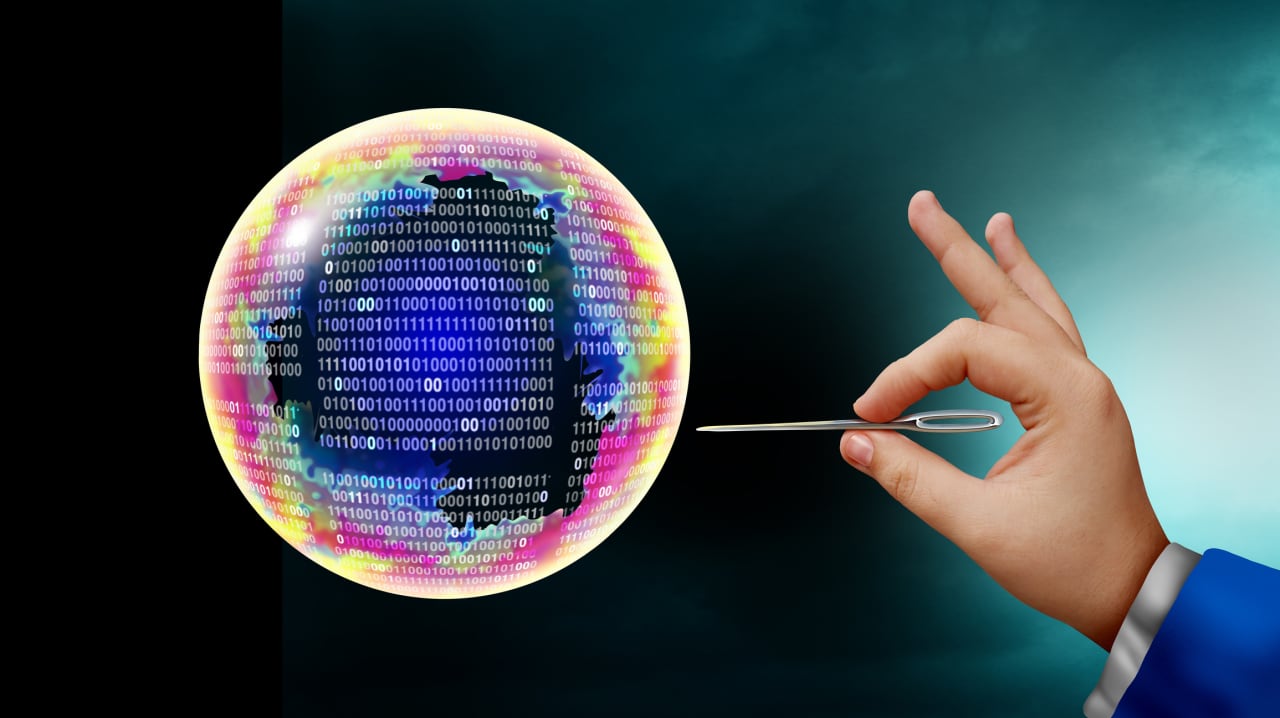 Source-feed image associated with If the stock market’s double bubble bursts, it could usher in the next crash