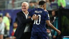 Source-feed image associated with France superstars thriving thanks to Deschamps' bold changes