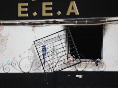 Source-feed image associated with 11 children killed and 19 injured in an overnight orphanage fire in Algeria