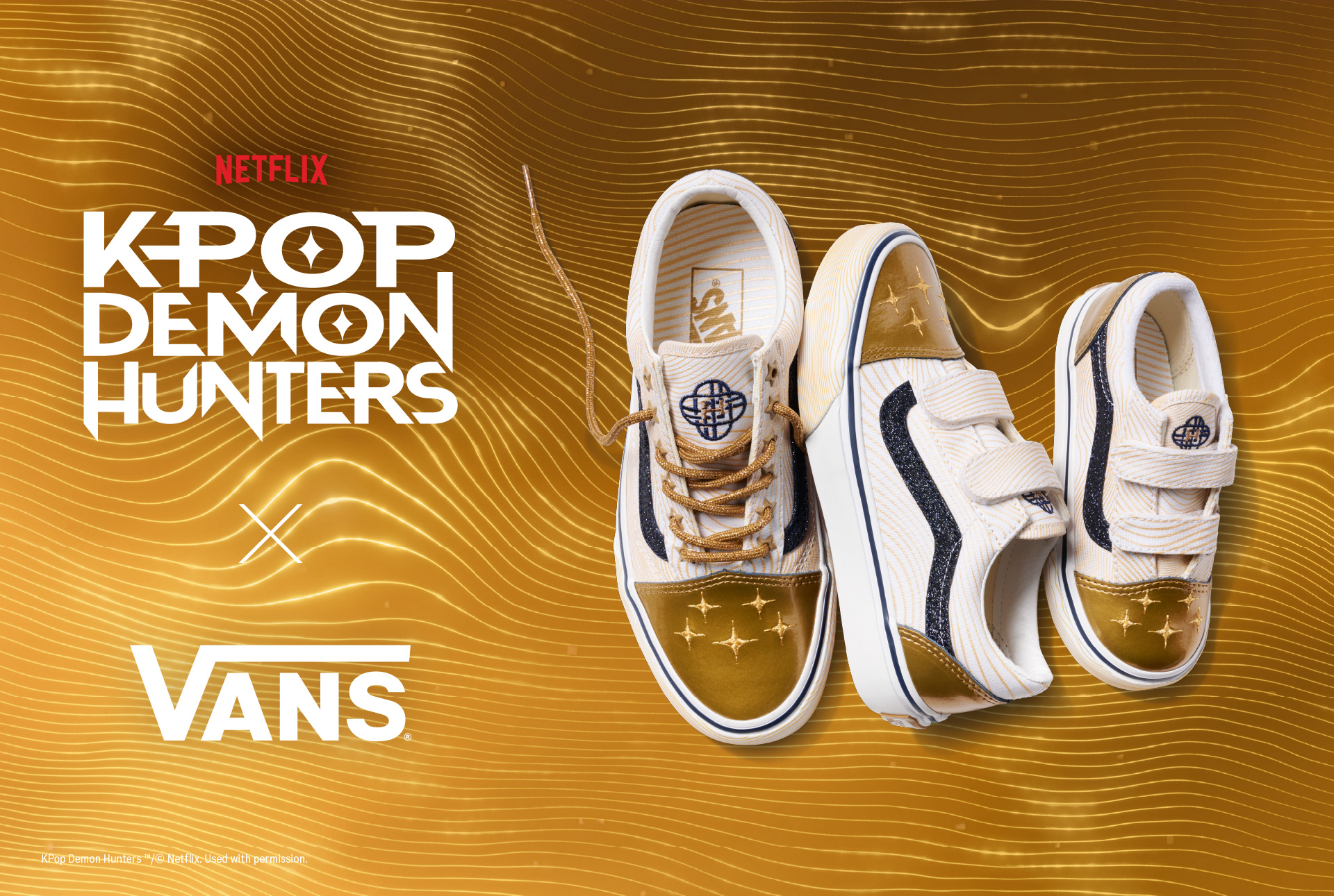 Source-feed image associated with Vans Releases ‘Kpop Demon Hunters’ Collection Inspired by Hit Song ‘Golden’