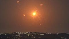Source-feed image associated with US strikes Iranian oil tankers as Tehran targets American base in Jordan