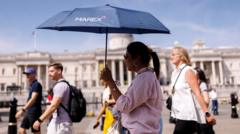 Source-feed image associated with Summer 2026 expected to be declared UK's hottest on record
