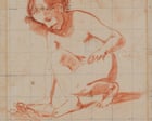Image from linked report: Rediscovered chalk drawing of child attributed to Édouard Manet