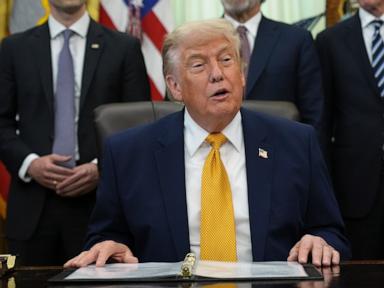 Source-feed image associated with From peace talks to Pennsylvania: Trump visiting Mack Truck facility