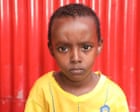 Source-feed image associated with Seven-year-old Abdiqadir was hit in a US airstrike. Without a $750 operation, he may lose his ability to walk