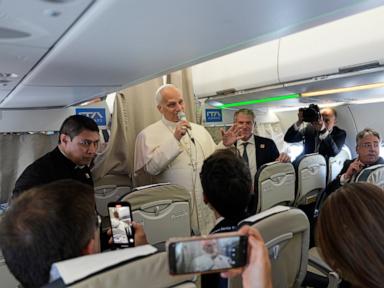 Source-feed image associated with Pope acknowledges stiff competition with Bad Bunny this weekend in Spain