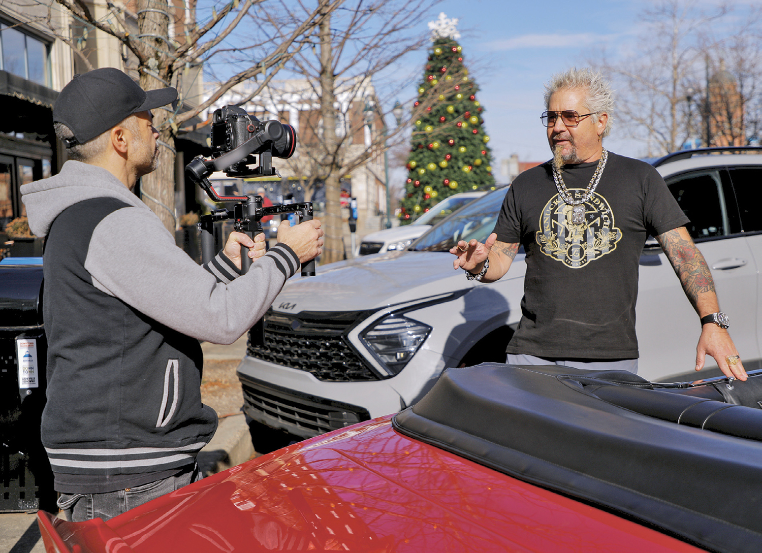 Source-feed image associated with Can Guy Fieri Unite America? Inside His Lifelong Advocacy of Global Cuisine: ‘When You Talk About Food, You Talk About Culture’