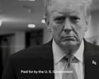 Image from linked report: Trump says Super Pac will pay for taxpayer-funded ads that sparked outcry