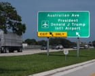 Source-feed image associated with Trump’s rebranding of Palm Beach airport hasn’t taken off as he planned
