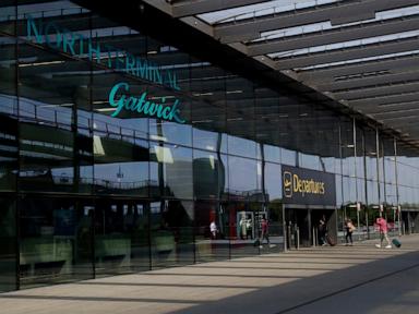 Source-feed image associated with Water outage at UK's Gatwick airport leaves toilets out of order and restaurants closed