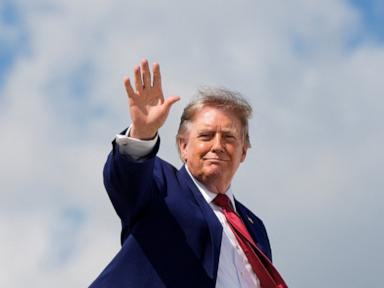 Source-feed image associated with Trump reportedly used catering truck to sneak off Air Force One amid Iranian threats