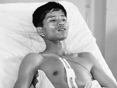 Source-feed image associated with Dang Van Phuoc, AP combat photographer who lost an eye in the Vietnam War, dies at 91