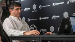 Source-feed image associated with Former chess champion Kramnik banned over cheating remarks