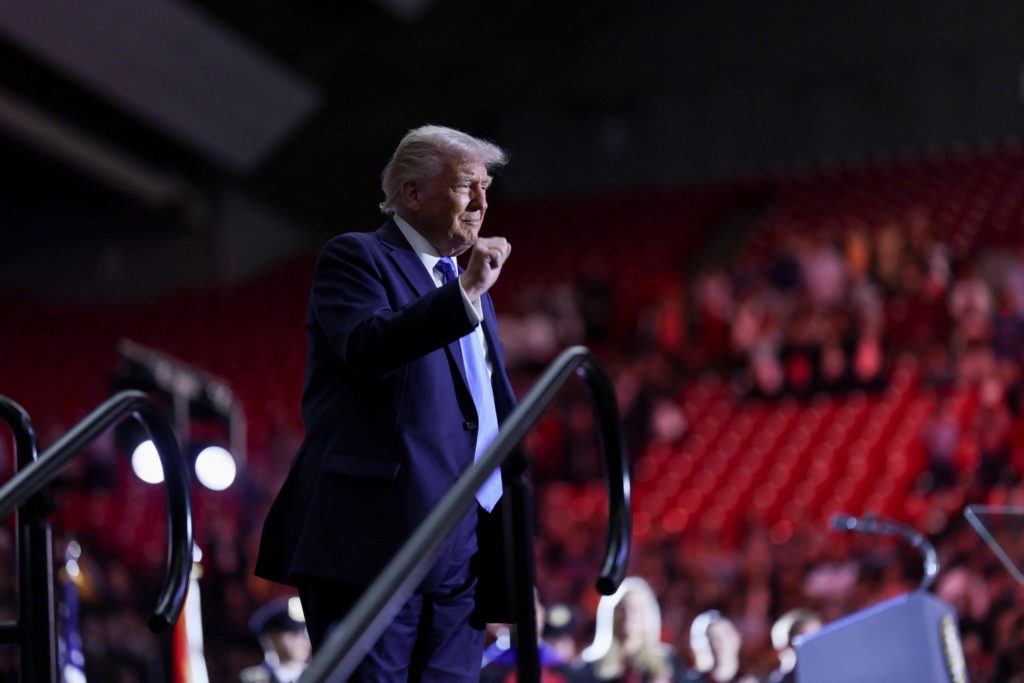 Source-feed image associated with Trump-backed U.S. Rep. Barry Moore battles ex-Navy SEAL Jared Hudson in GOP Senate runoff in Alabama