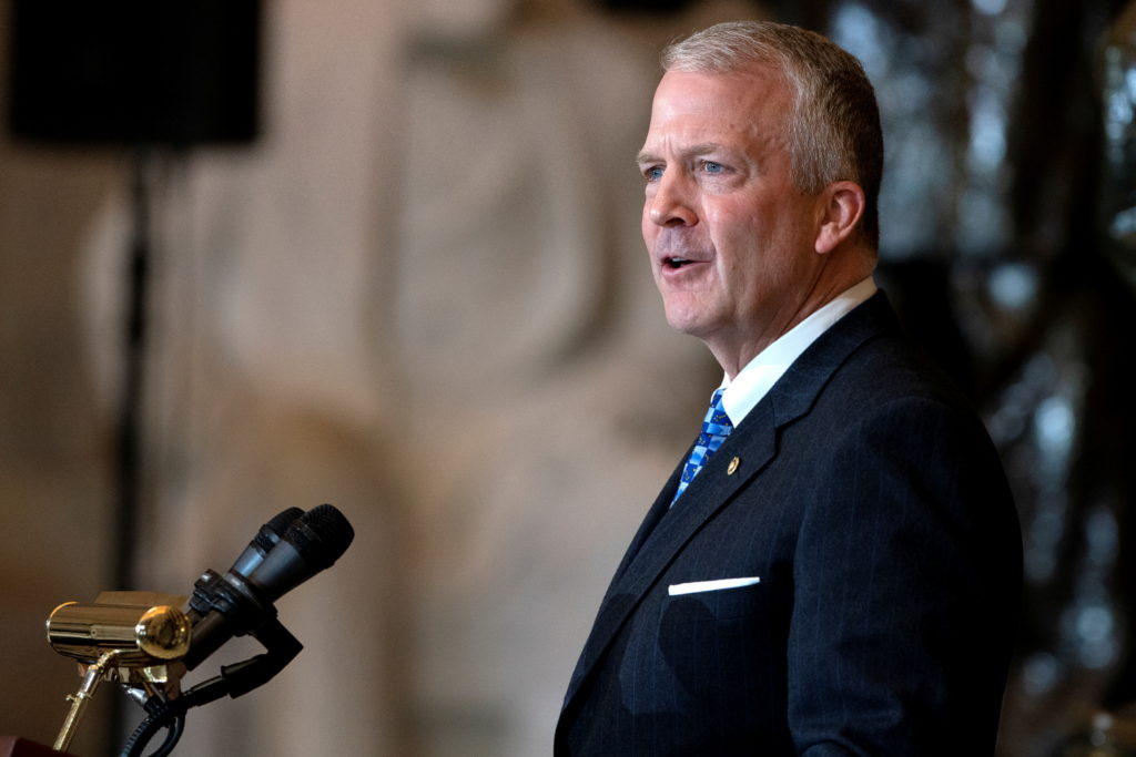 Image from linked report: WATCH LIVE: Sullivan, Peltola face off in Alaska U.S. Senate debate