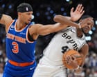 Source-feed image associated with NBA finals 2026 Game 2: New York Knicks v San Antonio Spurs – live