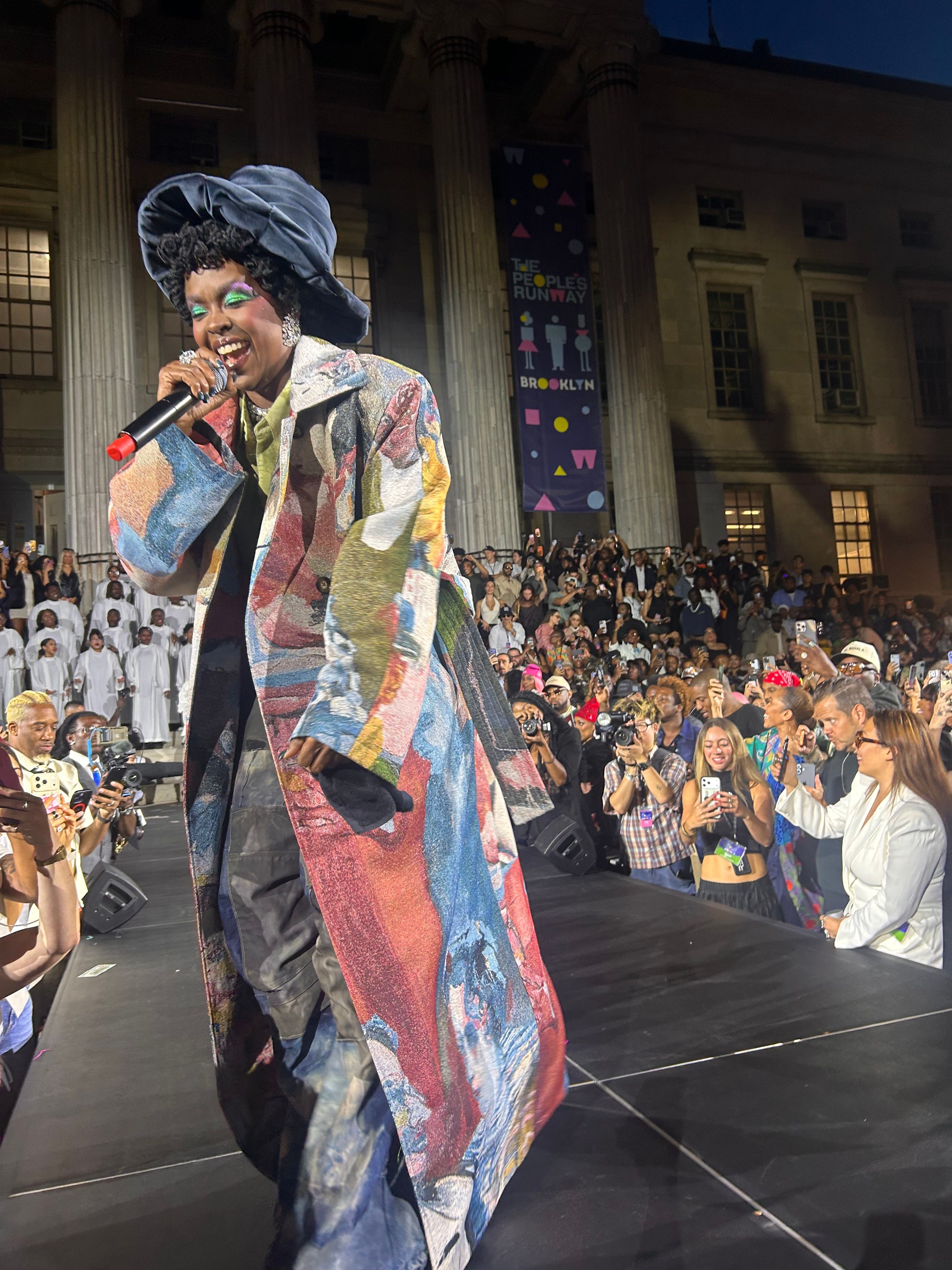 Source-feed image associated with KidSuper’s Colm Dillane Took Over Brooklyn City Hall to Celebrate the Borough’s Fashion Talent—With a Surprise Performance from Lauryn Hill