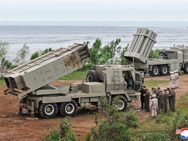 Source-feed image associated with North Korea says it tested new warheads, technology and navigation in latest launches