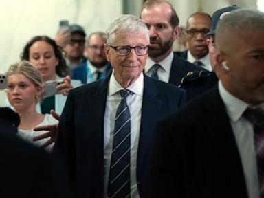 Source-feed image associated with Gates told panel Epstein was plotting to blackmail him about extramarital affairs
