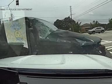 Source-feed image associated with WATCH: Child survives after being thrown from car in crash