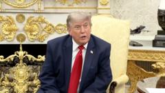 Source-feed image associated with Trump describes Burnham as 'the mayor of a town' and 'extremely liberal'