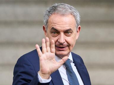 Source-feed image associated with Spain's former PM Zapatero faces questioning by judge in corruption probe