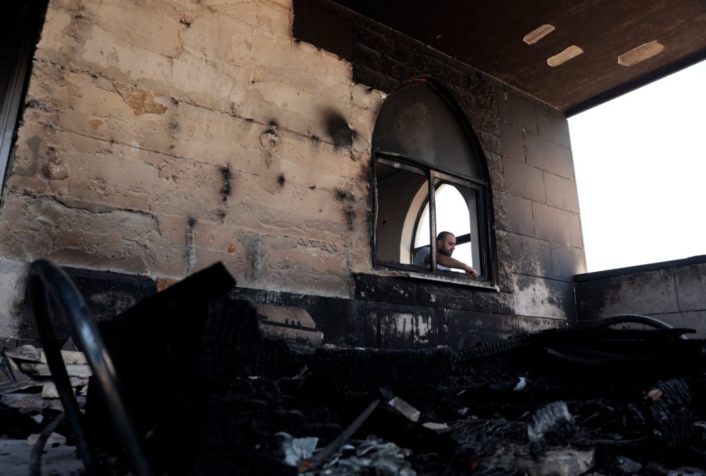 Source-feed image associated with Violence surges in West Bank as Israeli settlers escalate attacks on Palestinians