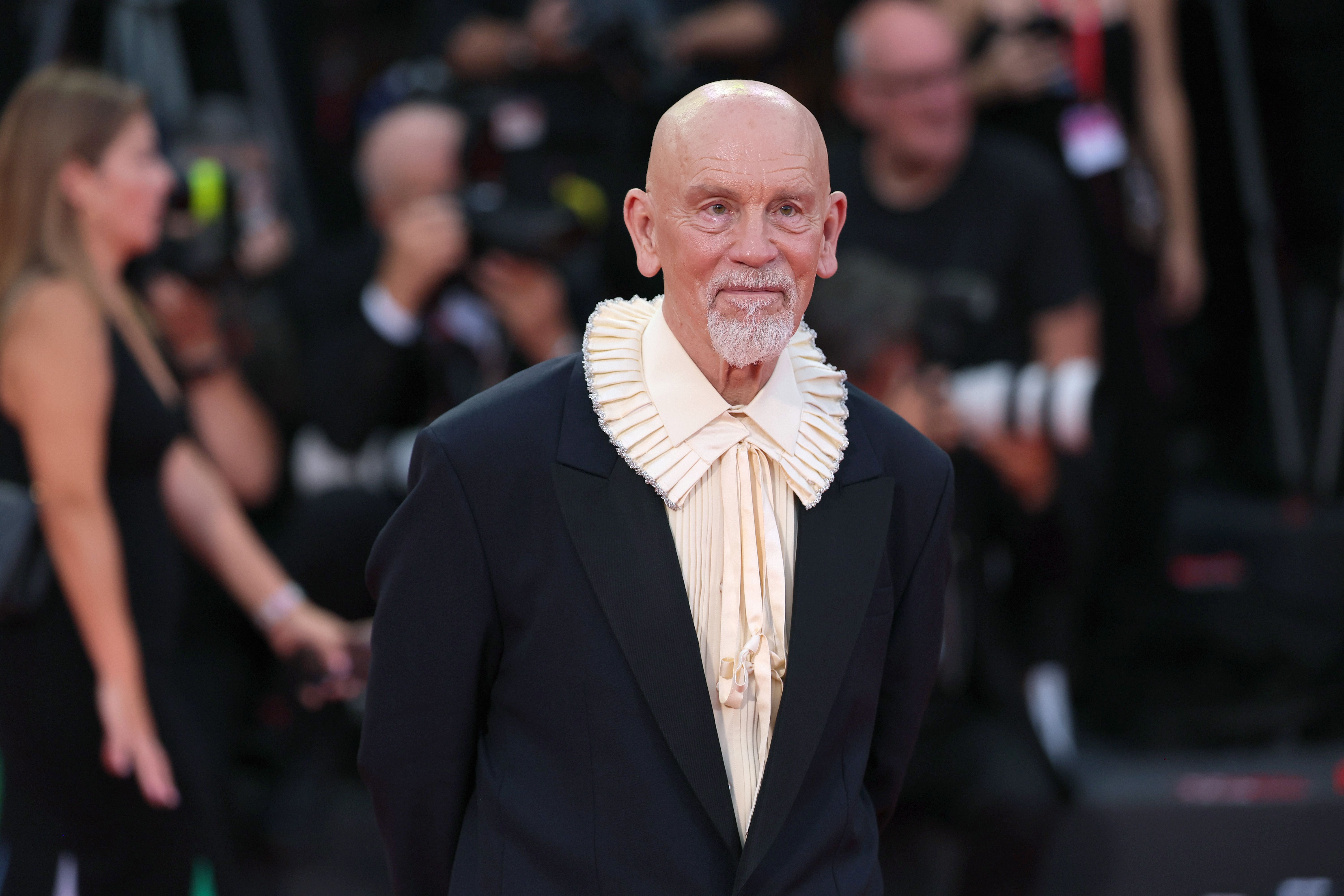 Source-feed image associated with John Malkovich Is My Venice Film Festival Fashion King