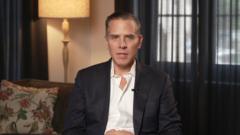 Source-feed image associated with Hunter Biden tells BBC his pardon was 'not good' for US or his father's legacy