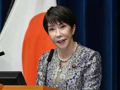 Image from linked report: Japan's Takaichi says chores and makeup add hours to her workday, sparking debate on gender roles