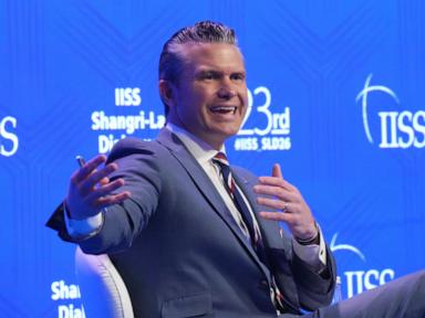 Source-feed image associated with Hegseth tones down warnings about China but says US remains committed to Pacific security