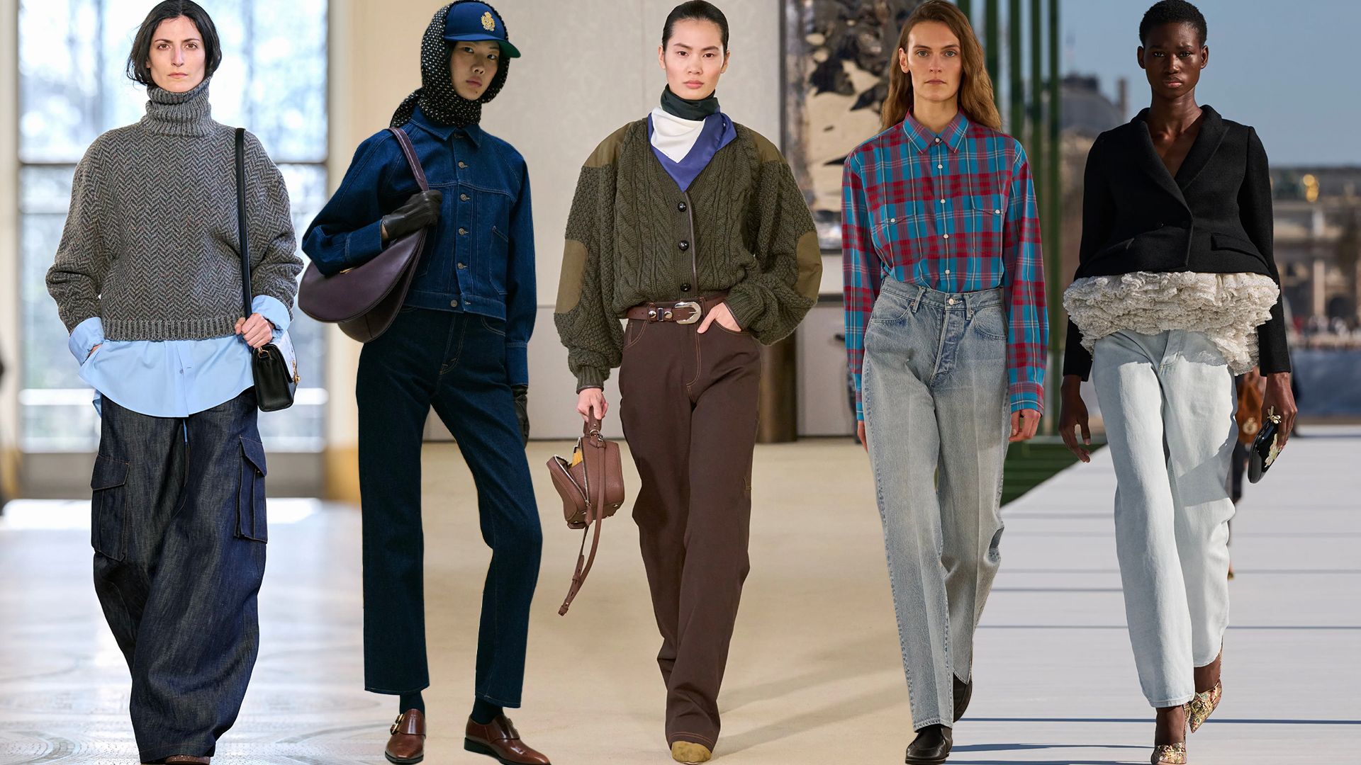 Source-feed image associated with 8 Runway-Inspired Denim Styles to Try This Fall