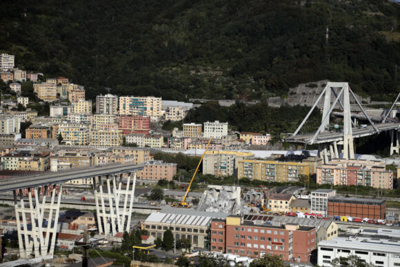 Source-feed image associated with Former Italian Motorway Boss Among 32 Convicted Over 2018’s Genoa Bridge Tragedy