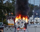 Source-feed image associated with Riots and racism: why is the UK burning?