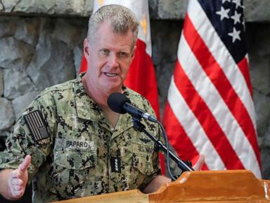 Source-feed image associated with Top US admiral warns against coercion, says no nation will dominate Indo-Pacific