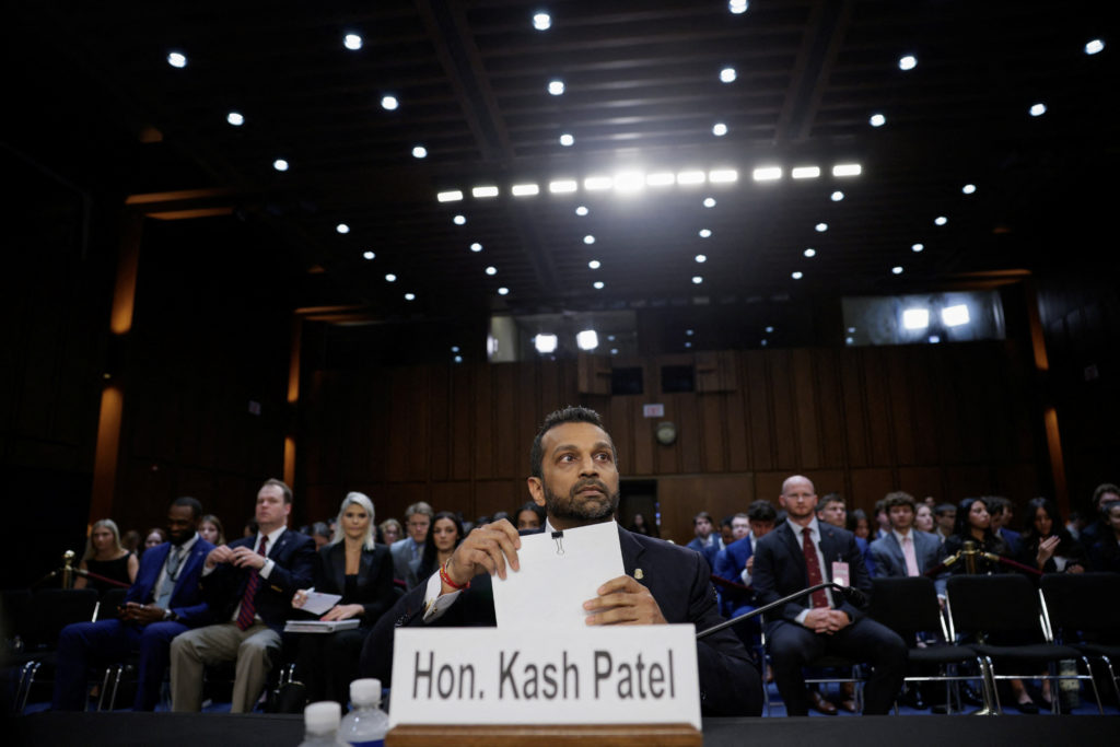 Source-feed image associated with WATCH: Patel explains why FBI no longer considers bestiality an automatic hiring disqualifier