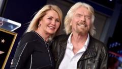 Source-feed image associated with Failures 'contributed to' death of Sir Richard Branson's wife
