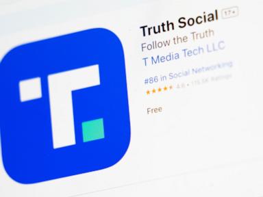 Source-feed image associated with Trump media company announces a massive loss and new turnaround effort