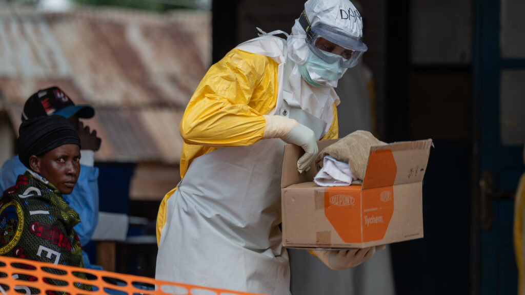 Source-feed image associated with CDC: Ebola outbreak in Central Africa could reach 20,000 cases without strong countermeasures